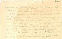 [Carta] 1951 jul. 6, Praga, [Checoslovaquia] [a] Gabriela [Mistral]