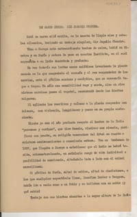 Un sabio indio : Sir Jagadis Chandra