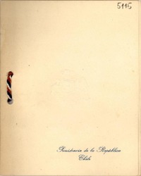 [Tarjeta] 1956, Santiago [a] Gabriela Mistral