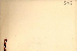 [Tarjeta] 1956, Santiago [a] Gabriela Mistral