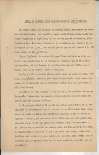 Sobre el extraño poeta lituano, Oscar de Lubicz Milosz