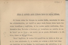Sobre el extraño poeta lituano, Oscar de Lubicz Milosz