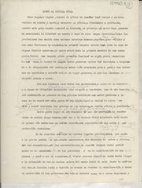 Sobre la escuela rural