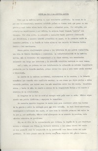 Sobre la paz y la América Latina