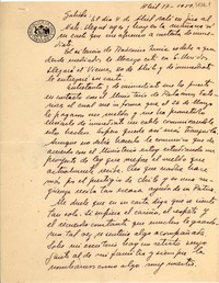 [Carta] 1951 abr. 17, [Chile] [a] Gabriela Mistral