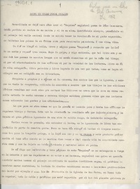 Sobre un bello poema chileno