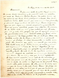[Carta] 1950 mar. 14, Santiago, [Chile] [a] [Gabriela Mistral]