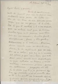 [Carta] 1942 sept. 23, La Habana [a] Gabriela Mistral