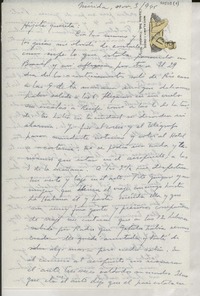 [Carta] 1945 nov. 3, Mérida, [México] [a] Gabriela Mistral