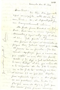 [Carta] 1949 dic. 26, Mocambo, [México] [a] Doris [Dana]