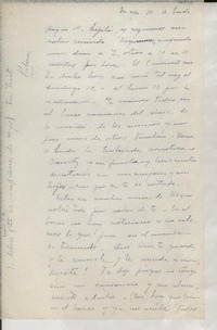 [Carta] 1946 mayo 10, A bordo [a] Gabriela Mistral