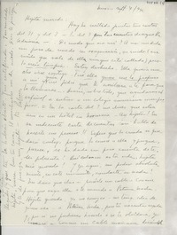 [Carta] 1946 sept. 4, México [a] Gabriela Mistral