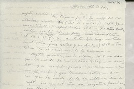 [Carta] 1946 sept. 12, México [a] Gabriela Mistral