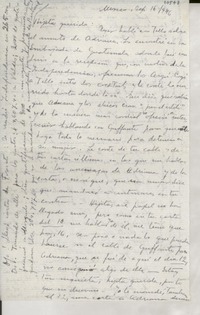 [Carta] 1946 sept. 16, México [a] Gabriela Mistral