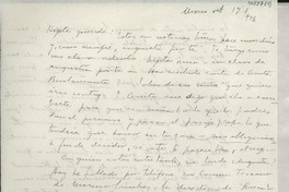 [Carta] 1946 oct. 17, México [a] Gabriela Mistral