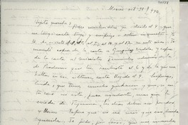 [Carta] 1946 oct. 21, México [a] Gabriela Mistral