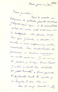 [Carta] 1952 jun. 30, México [a] Doris Dana