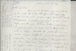 [Carta] 1946 nov. 5, México [a] Gabriela Mistral