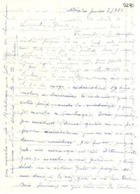 [Carta] 1953 mar. 12, París [a] Doris Dana