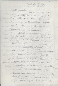 [Carta] 1946 dic. 31, México [a] Gabriela Mistral