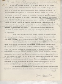 La tierra no era caminable