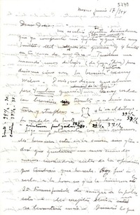 [Carta] 1954 jun. 17, México [a] Doris [Dana]