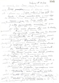 [Carta] 1956 oct. 20, México [a] Doris Dana