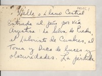 Valle o llano central