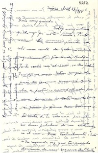 [Carta] 1955 abr. 27, México [a] Doris [Dana]