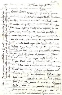 [Carta] 1954 mayo 7, México [a] Doris [Dana]