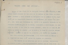 Volando sobre las Antillas