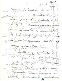 [Carta] 1955 sept. 10, [México] [a] Doris [Dana]