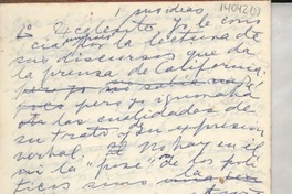 [Sobre el presidente Alemán de México]