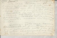 Sobre la hacienda "Lencero" del sr. Murillo