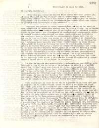 [Carta] 1948 mayo 12, Yonkers, [New York] [a] Gabriela Mistral