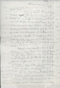 [Carta] 1947 mar. 27, México [a] Gabriela Mistral