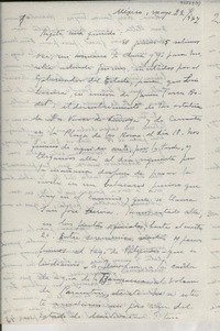 [Carta] 1947 mayo 22, México [a] Gabriela Mistral