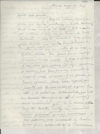 [Carta] 1947 mayo 28, México [a] Gabriela Mistral