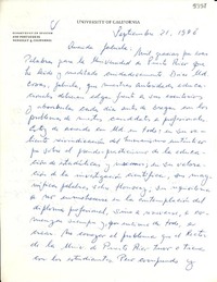 [Carta] 1948 sept. 21, California [a] Gabriela Mistral