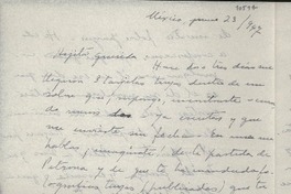 [Carta] 1947 jun. 23, México [a] Gabriela Mistral