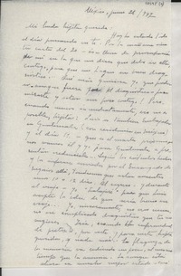 [Carta] 1947 jun. 28, México [a] Gabriela Mistral