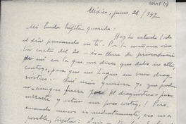 [Carta] 1947 jun. 28, México [a] Gabriela Mistral