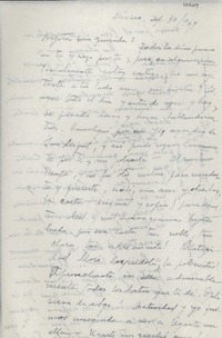 [Carta] 1947 sept. 30, México [a] Gabriela Mistral