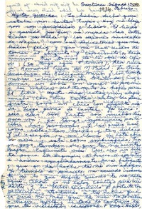 [Carta] 1934 feb. 17, Santurce, [Puerto Rico] [a] Gabriela Mistral