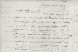 [Carta] 1947 dic. 29, México [a] Gabriela Mistral