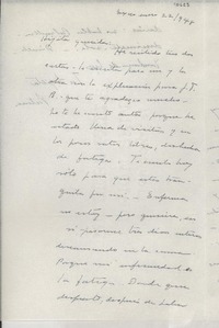 [Carta] 1948 ene. 22, México [a] Gabriela Mistral