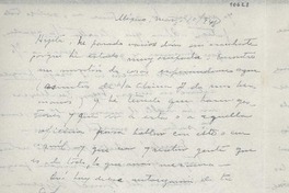 [Carta] 1948 mar. 10, México [a] Gabriela Mistral