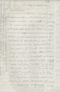 [Carta] 1948 abr. 5, México [a] Gabriela Mistral