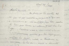 [Carta] 1948 abr. 29, México [a] Gabriela Mistral