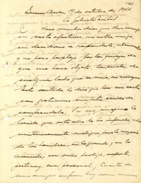 [Carta] 1944 oct. 9, Buenos Aires, [Argentina] [a] Gabriela Mistral
